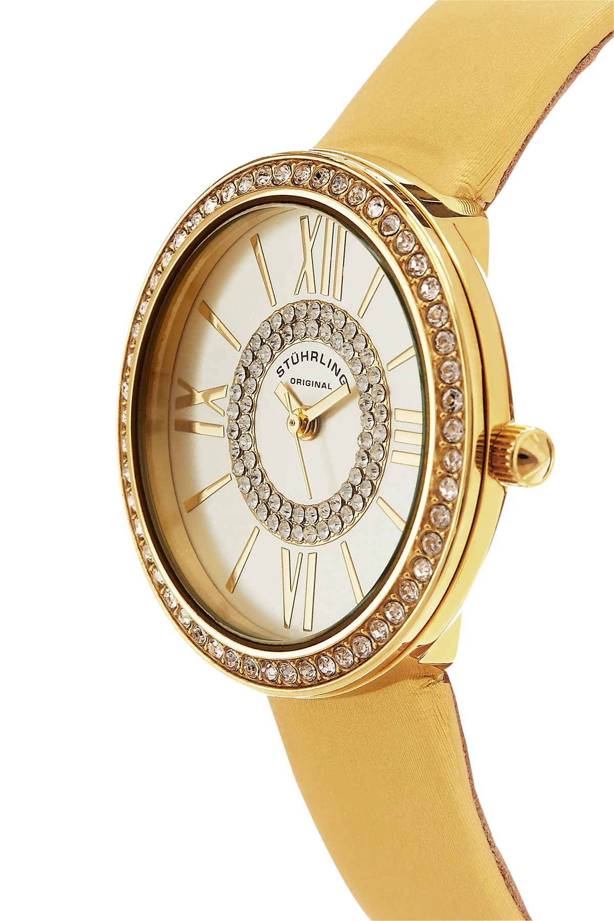 Vogue Yellow Leather | Silver Dial - Image 4