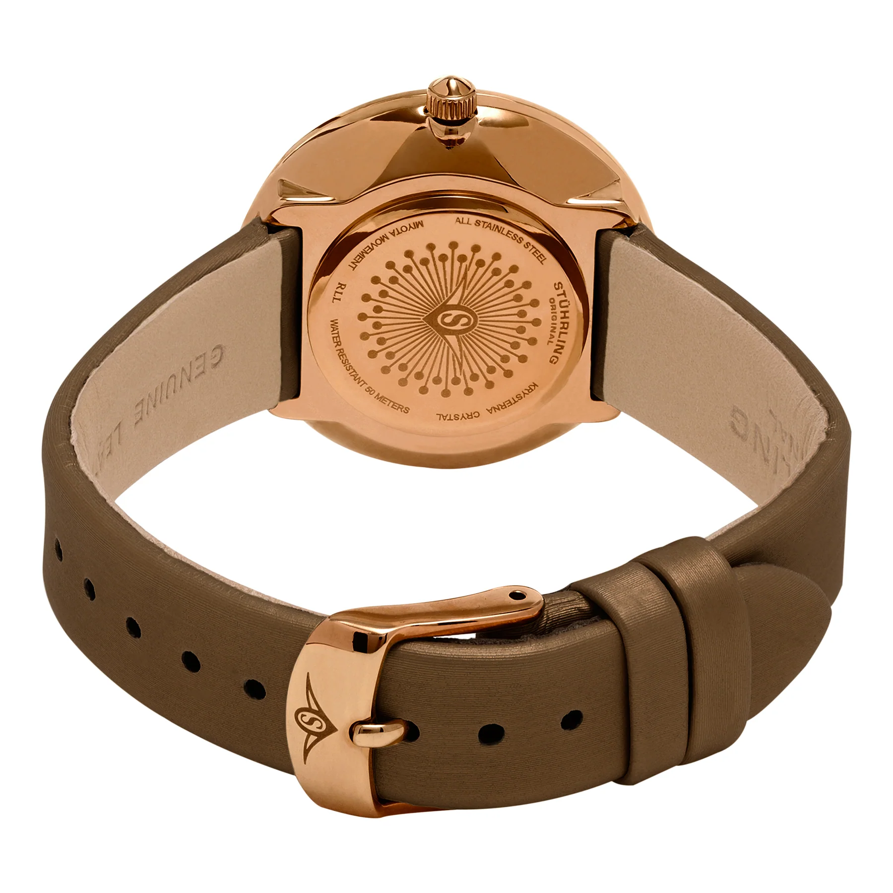 Vogue Brown Leather | Silver Dial - Image 3