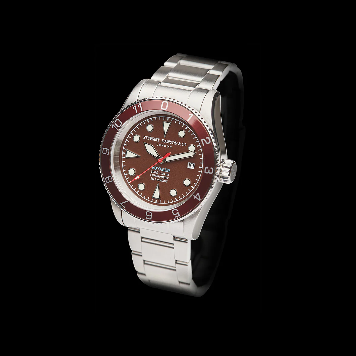 Voyager Ref. 1919.A.SS.04 - Brown | Brown Dial - Image 3