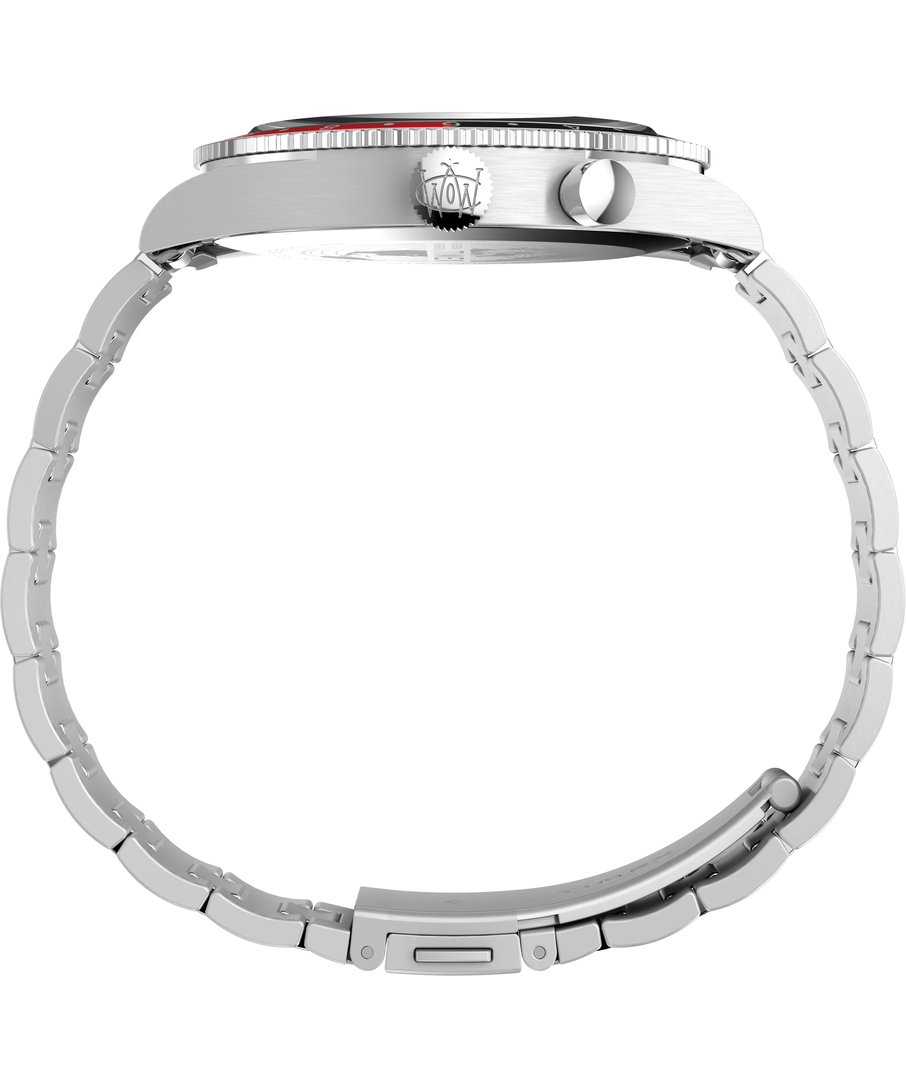 WATERBURY Stainless Steel / Stainless Steel | Black Dial - Image 5