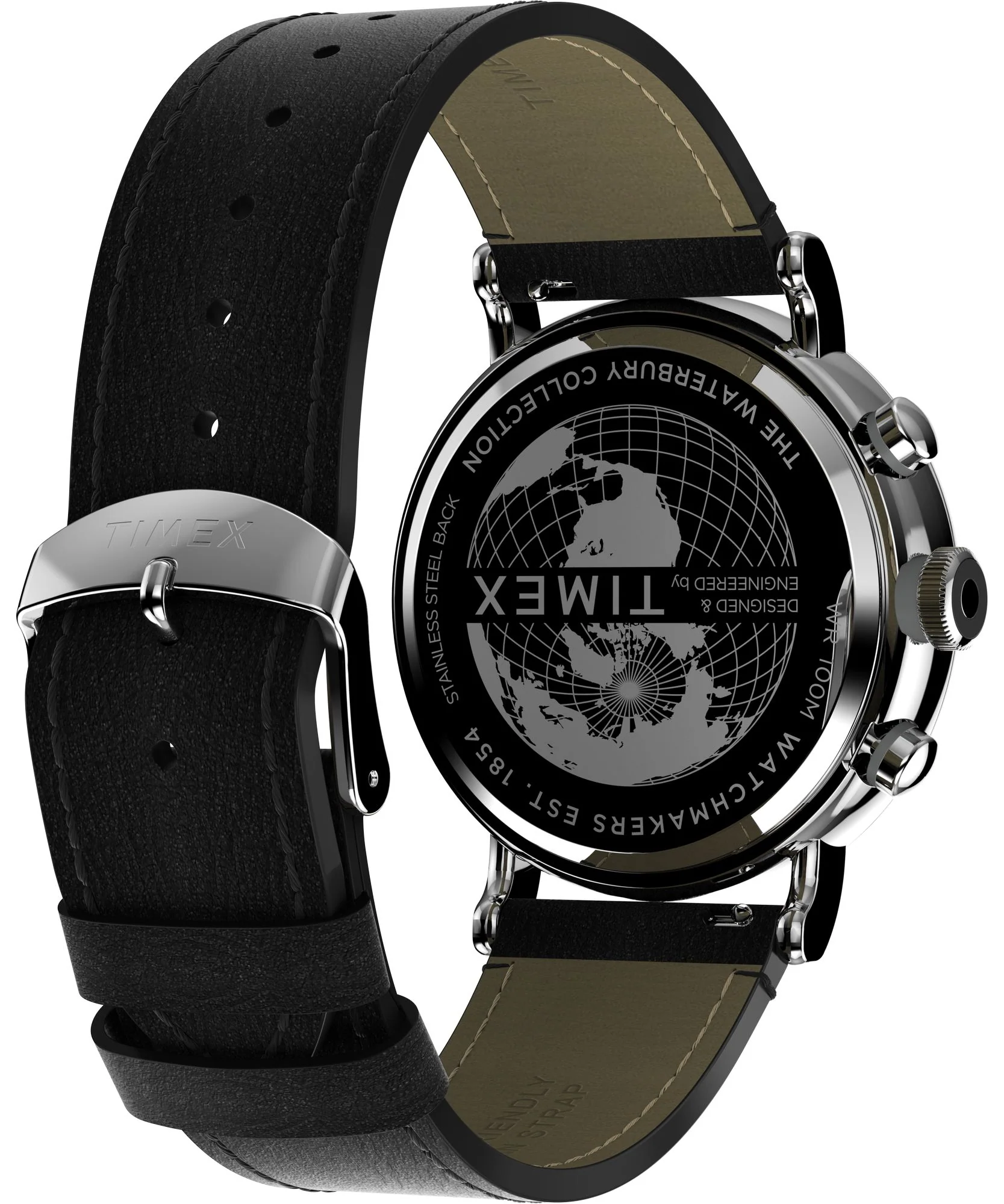 WATERBURY Silver / Recycled Material Silver Dial - Image 5