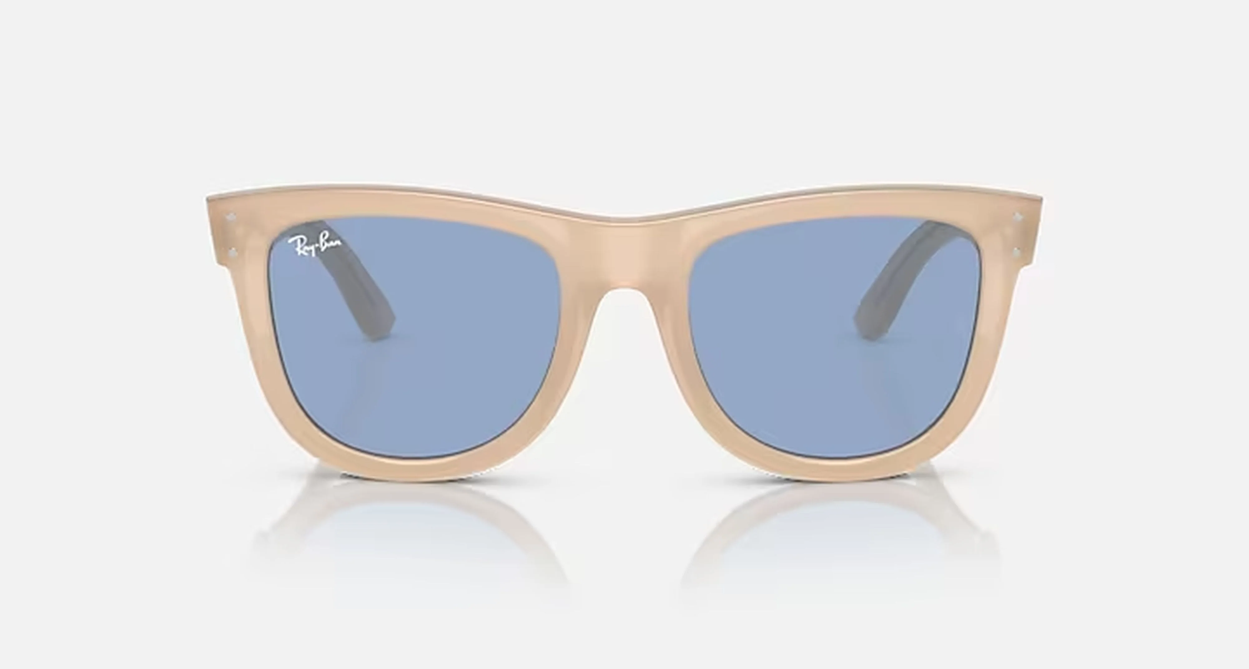WAYFARER REVERSE UNISEX / OPAL BEIGE-HONEY-LIGHT BLUE - Image 2