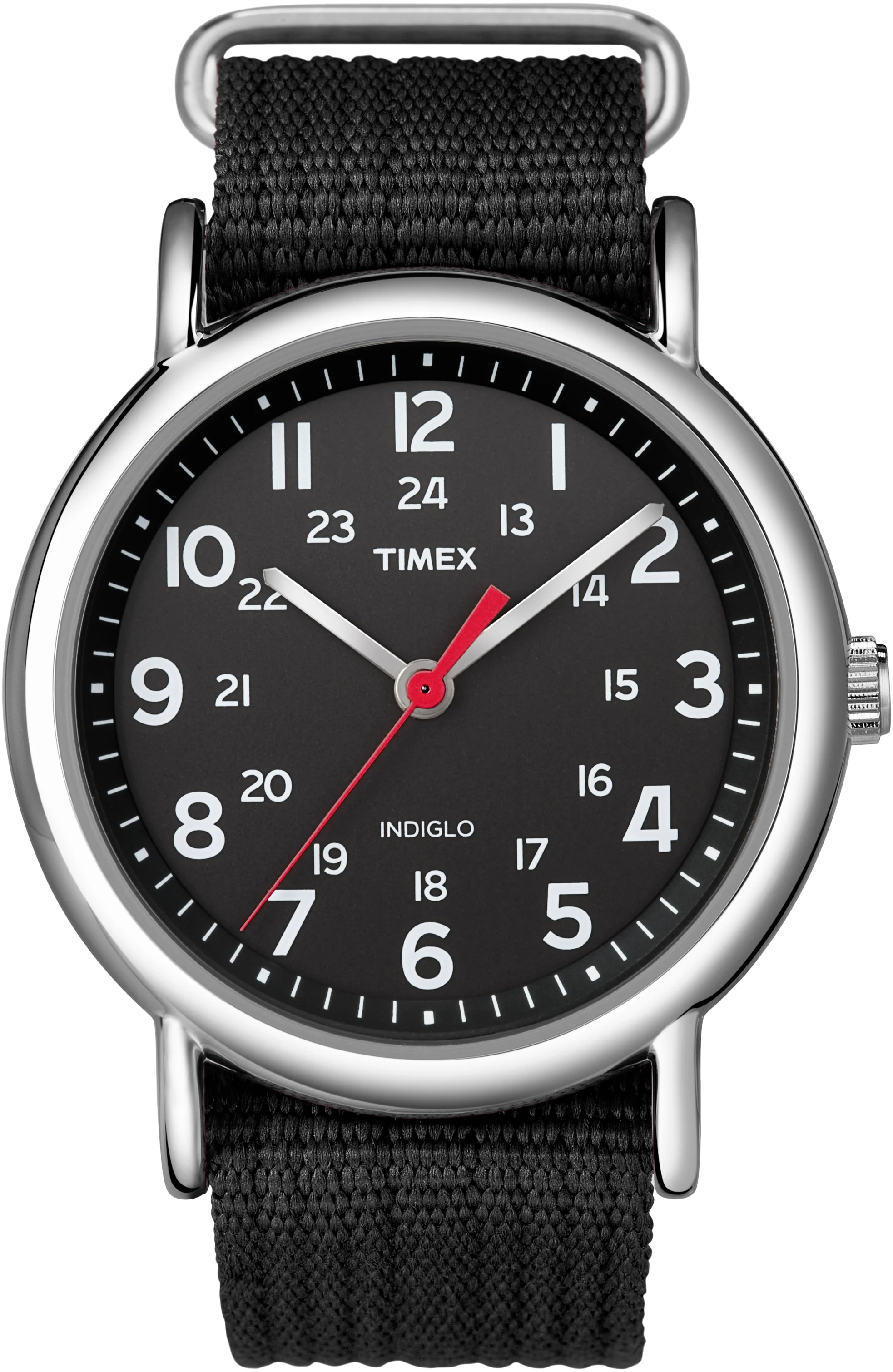 Weekender Black / Canvas | Black Dial
