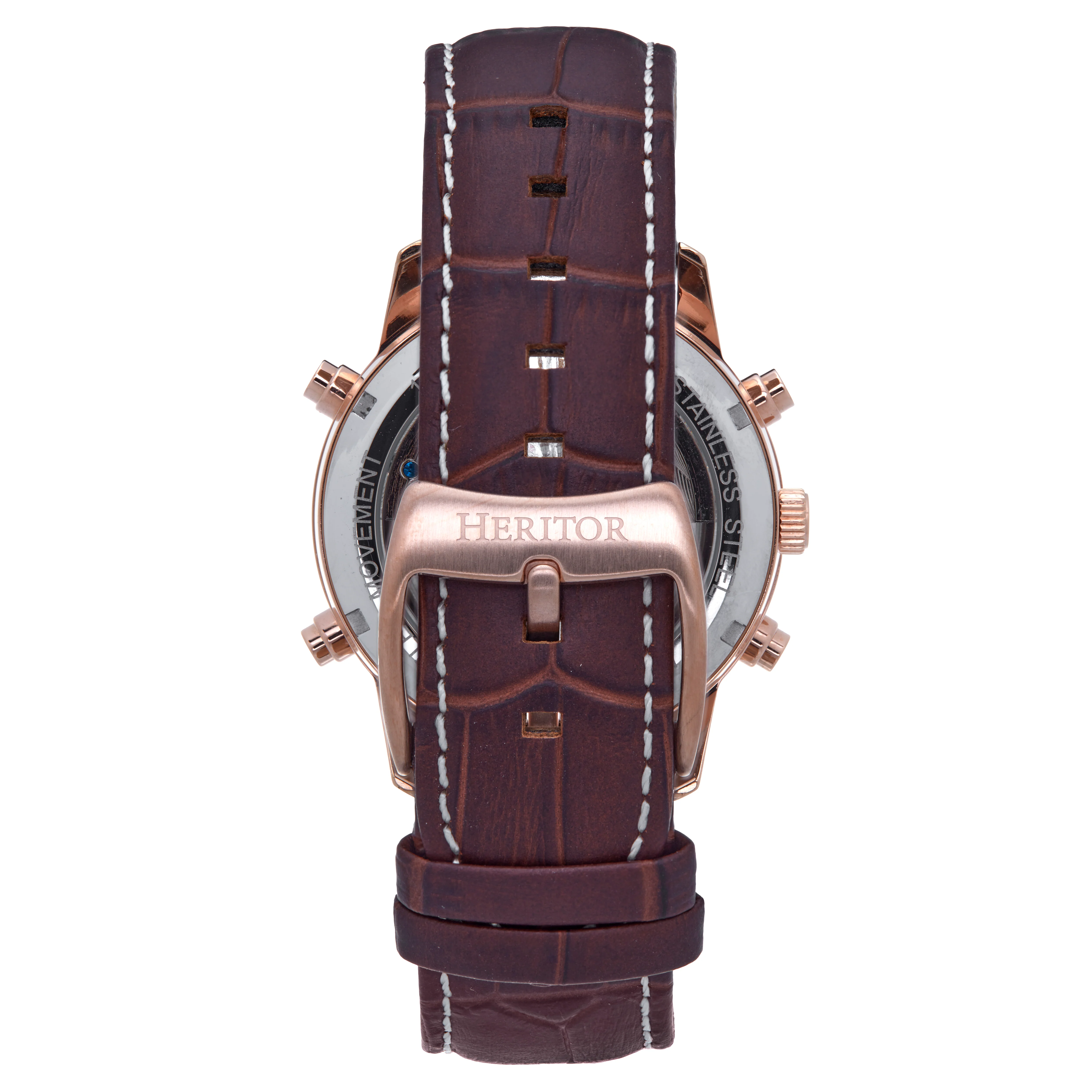 Wilhelm Brown/Rose Gold | Silver Dial - Image 2