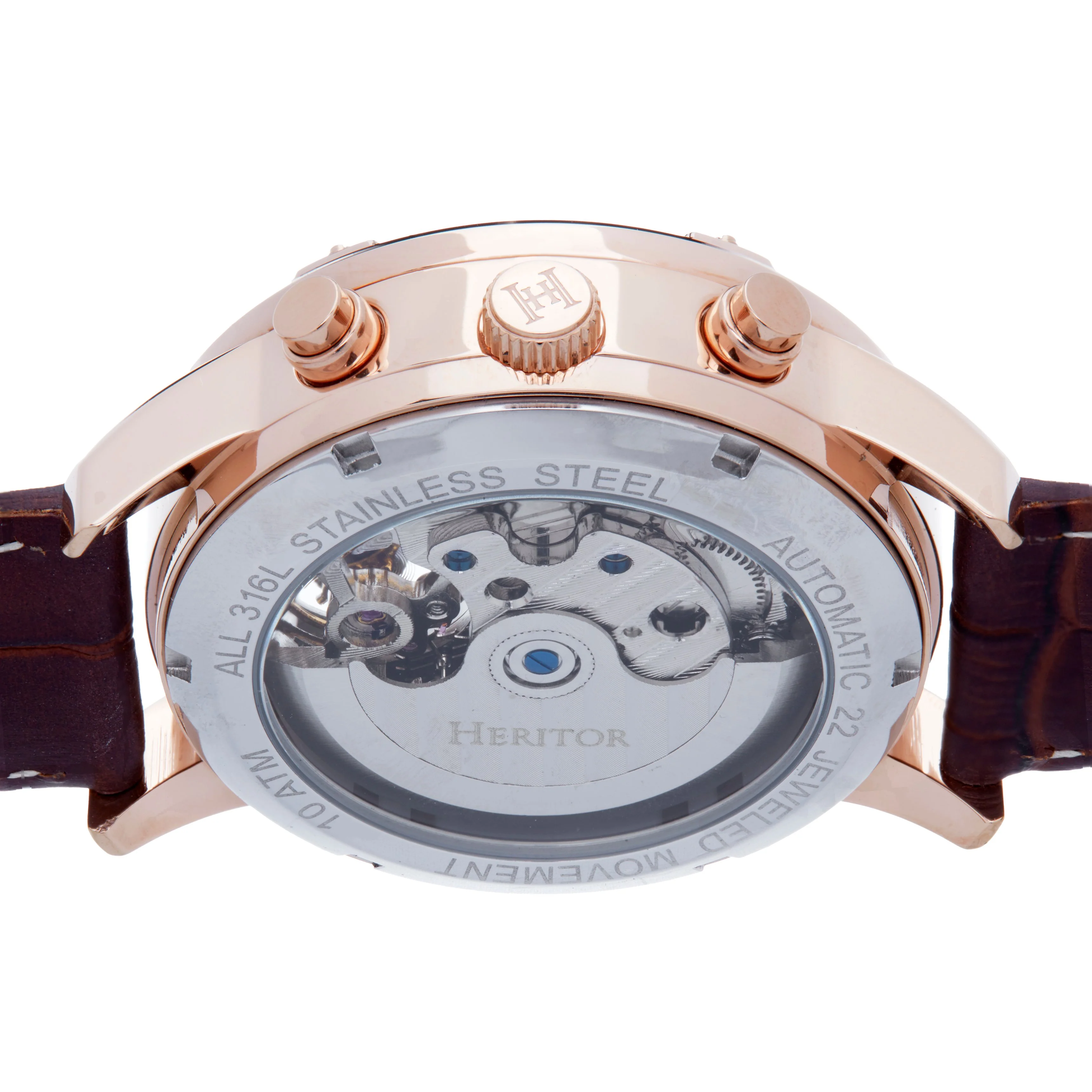 Wilhelm Brown/Rose Gold | Silver Dial - Image 4