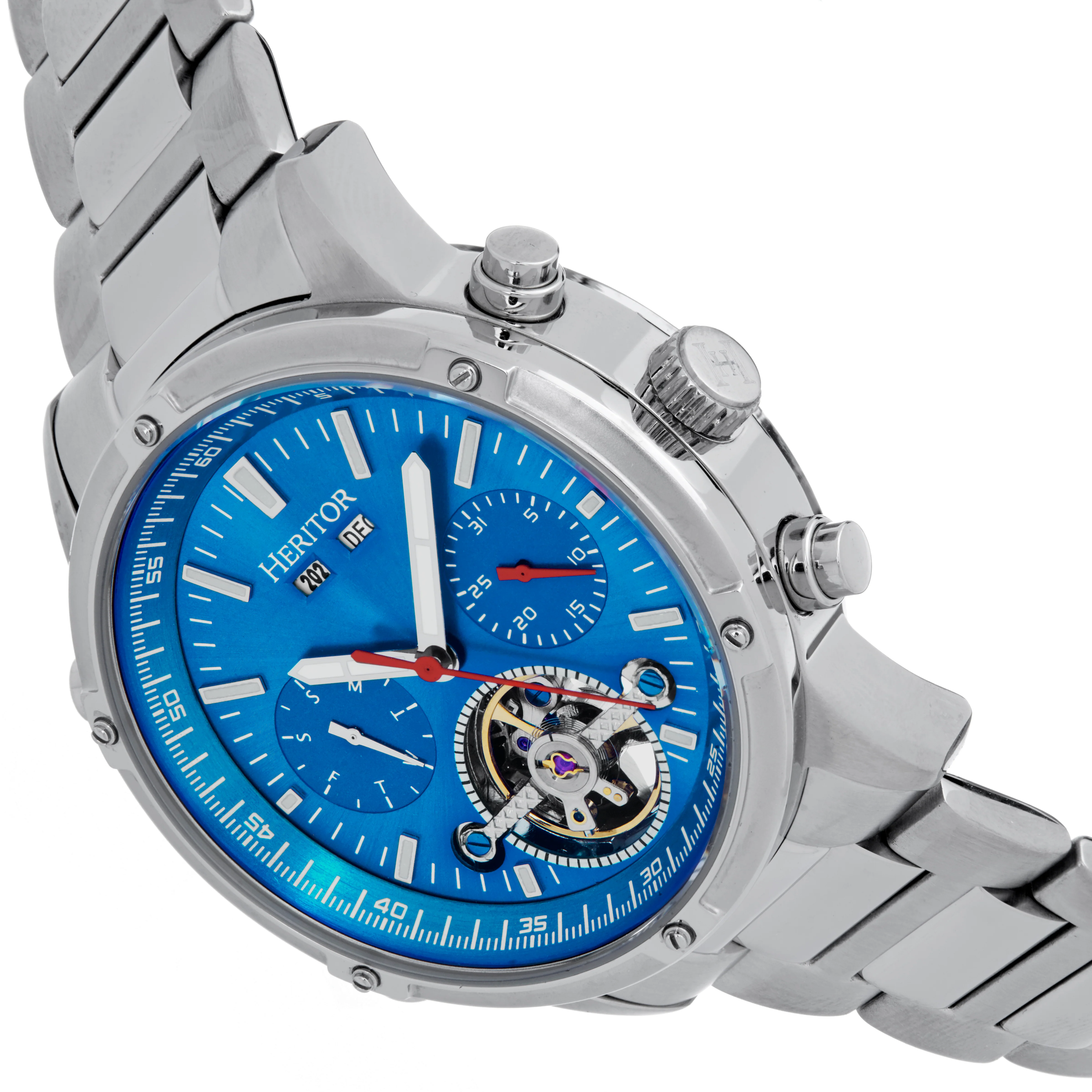 Wilhelm Silver/Blue | Black Dial - Image 4