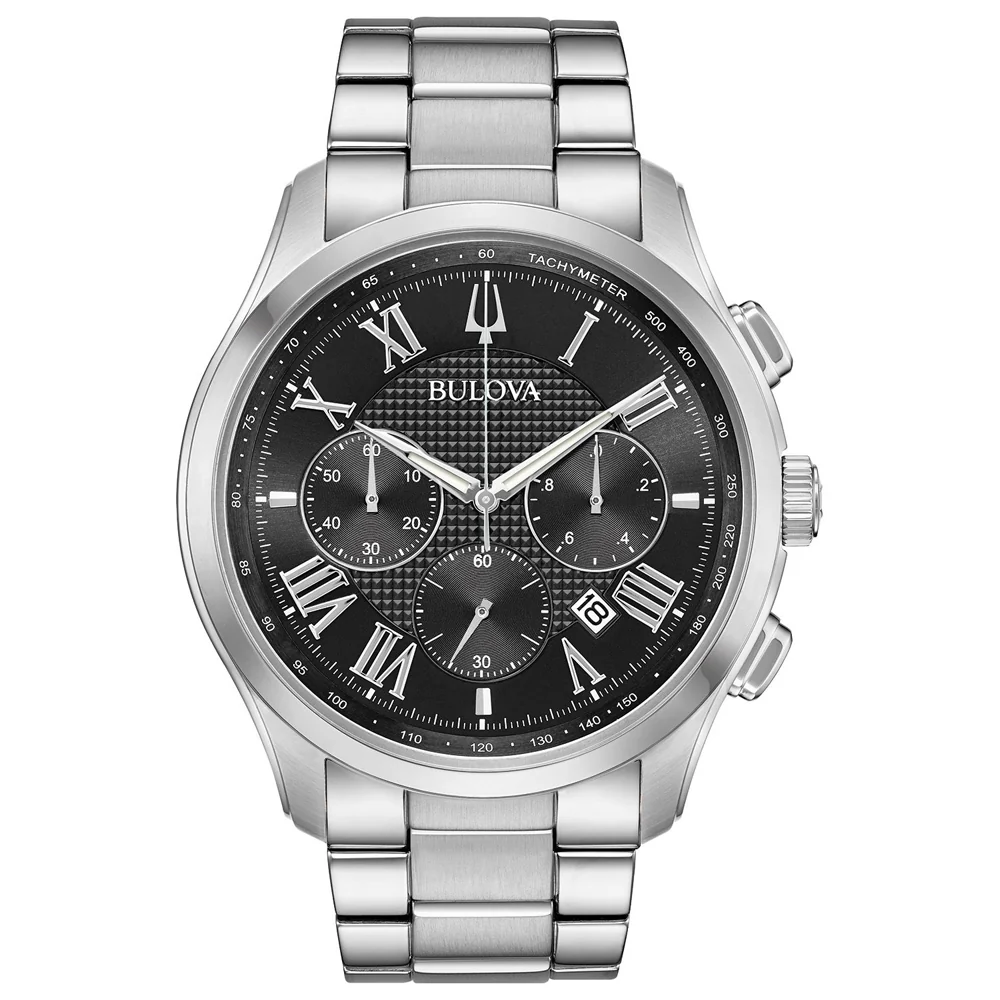 Men's Wilton Black Dial/SS - Image 3