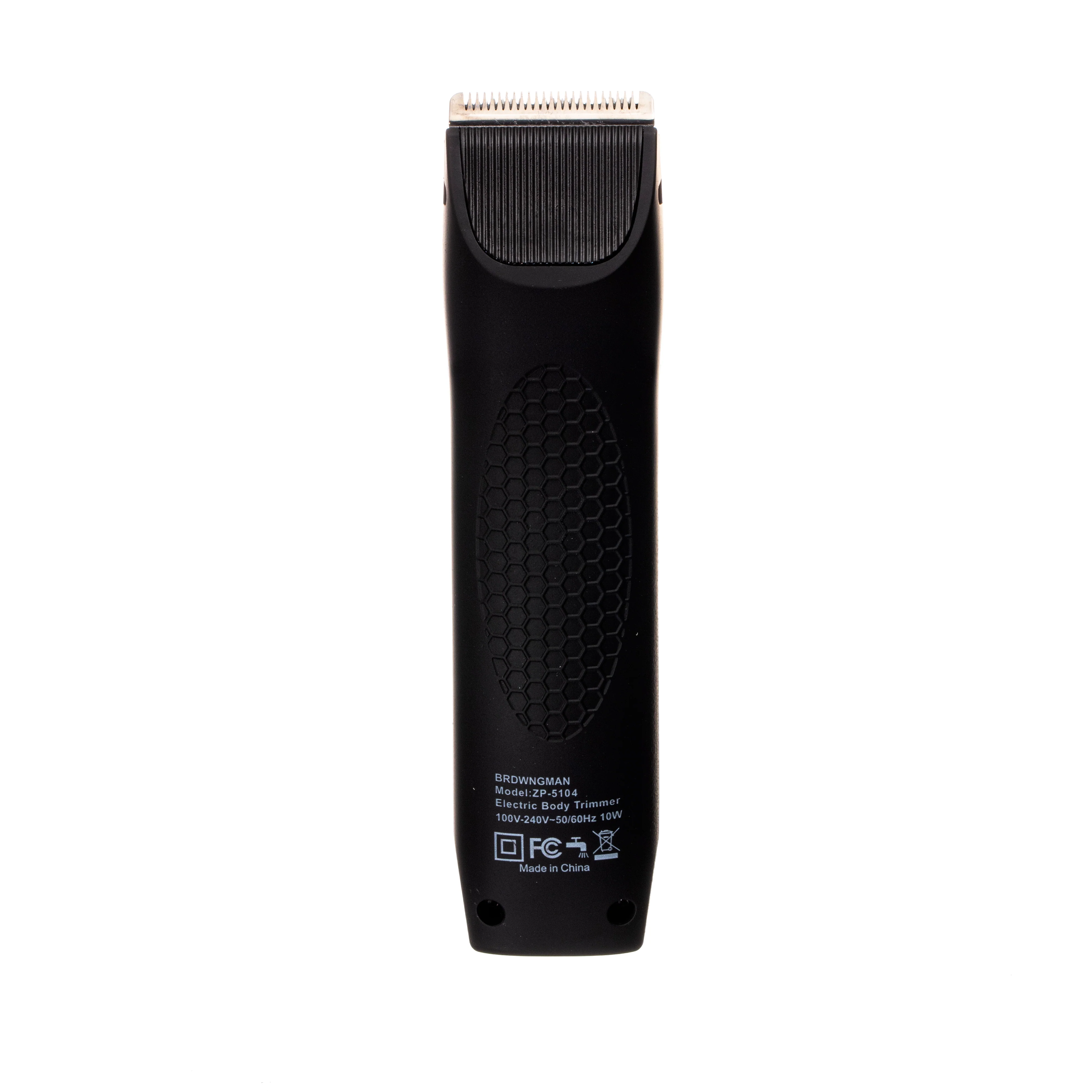 Wingman Groin and Body Trimmer for Men. Replaceable Ceramic Blade Heads, Waterproof Wet / Dry Clippers | Dial