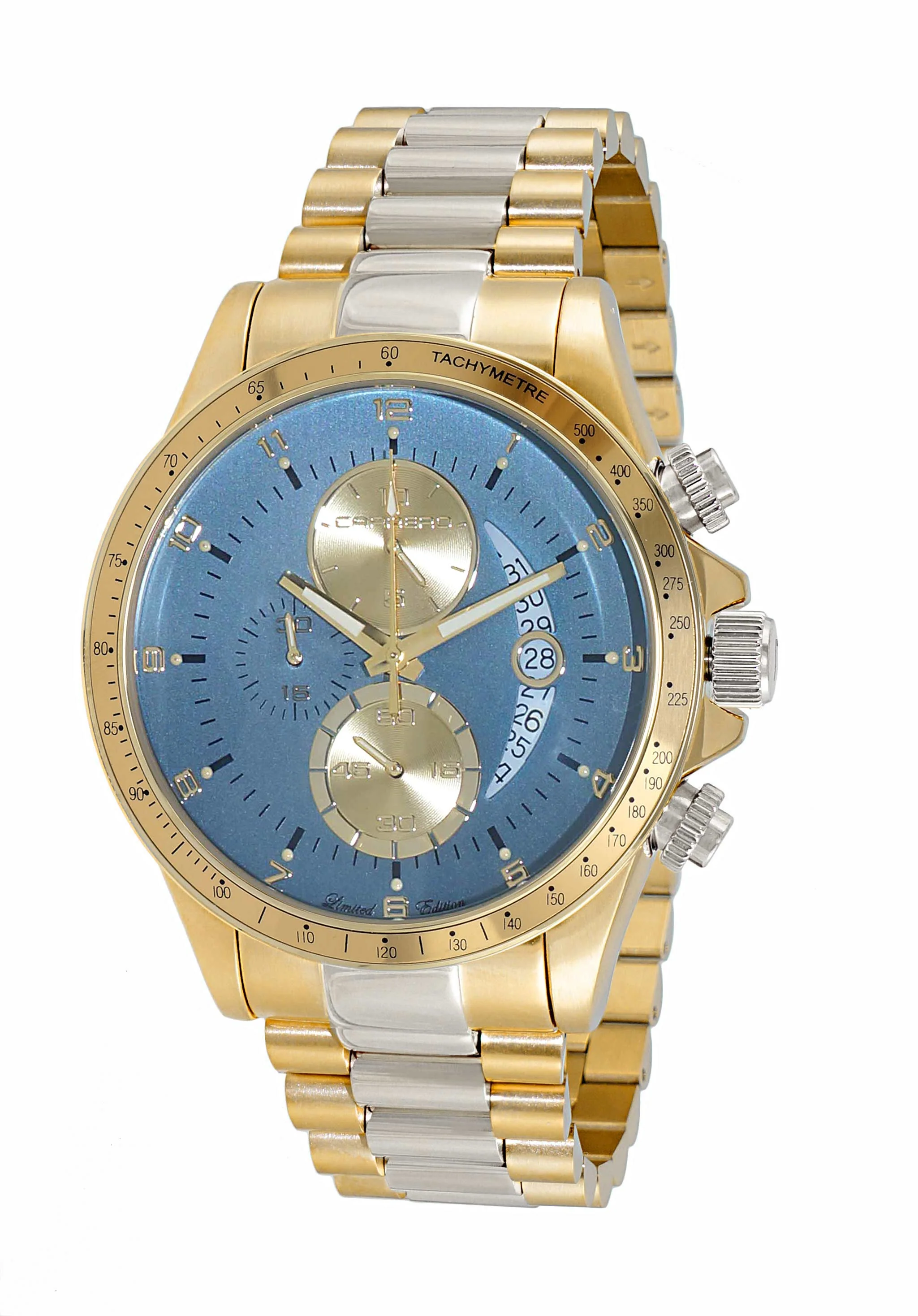 WINNER CIRCLE Blue / 2-Tone Gold | Blue and Gold Dial