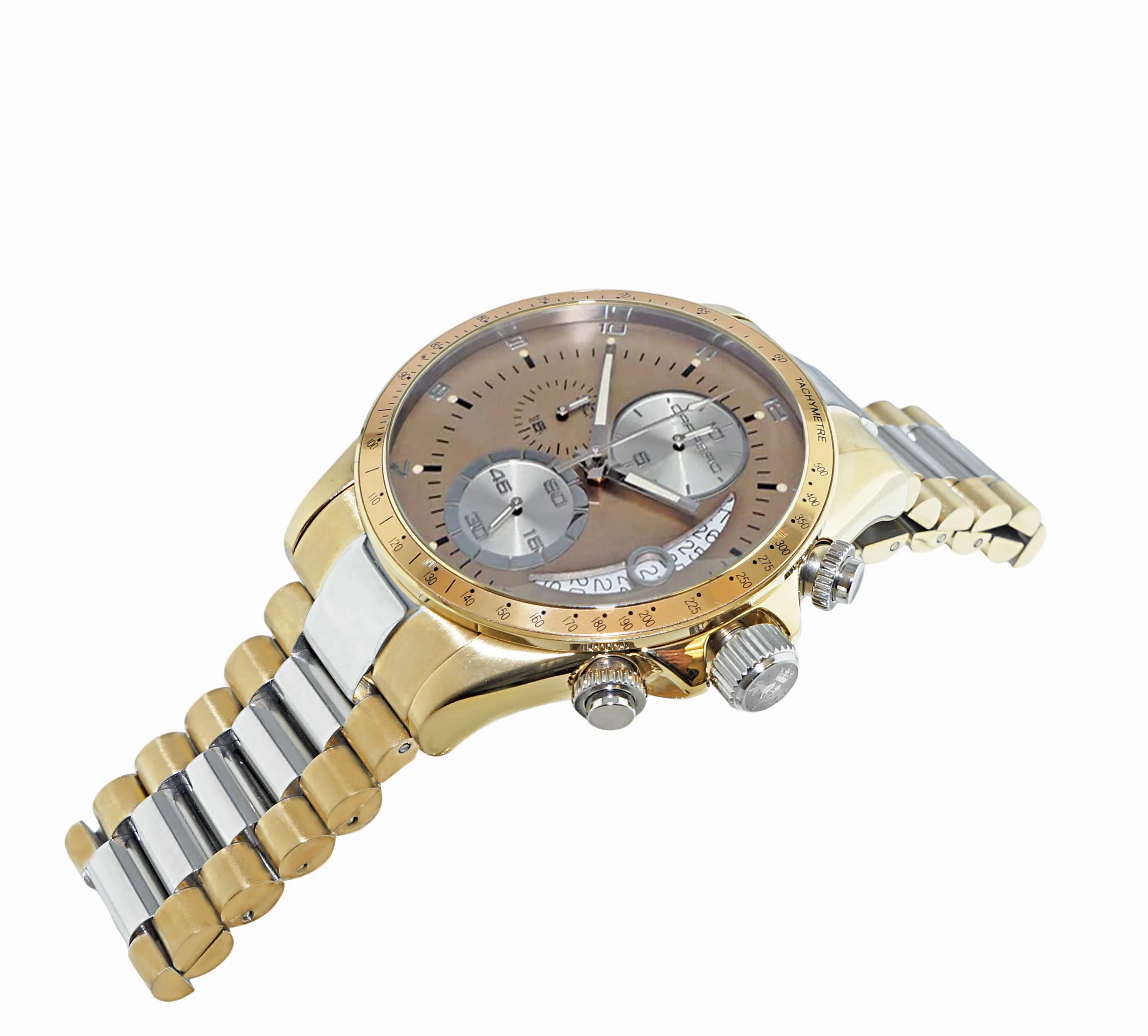 WINNER CIRCLE Brown-Silver/2-Tone Gold | Brown Dial - Image 2