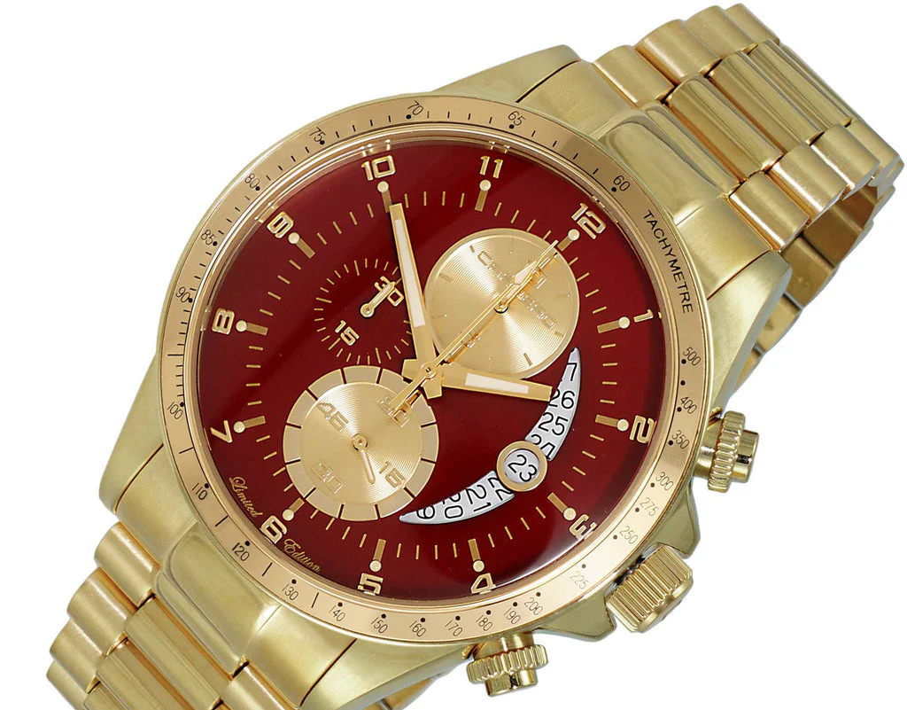 WINNER CIRCLE Red/Goldtone | Red Dial - Image 4