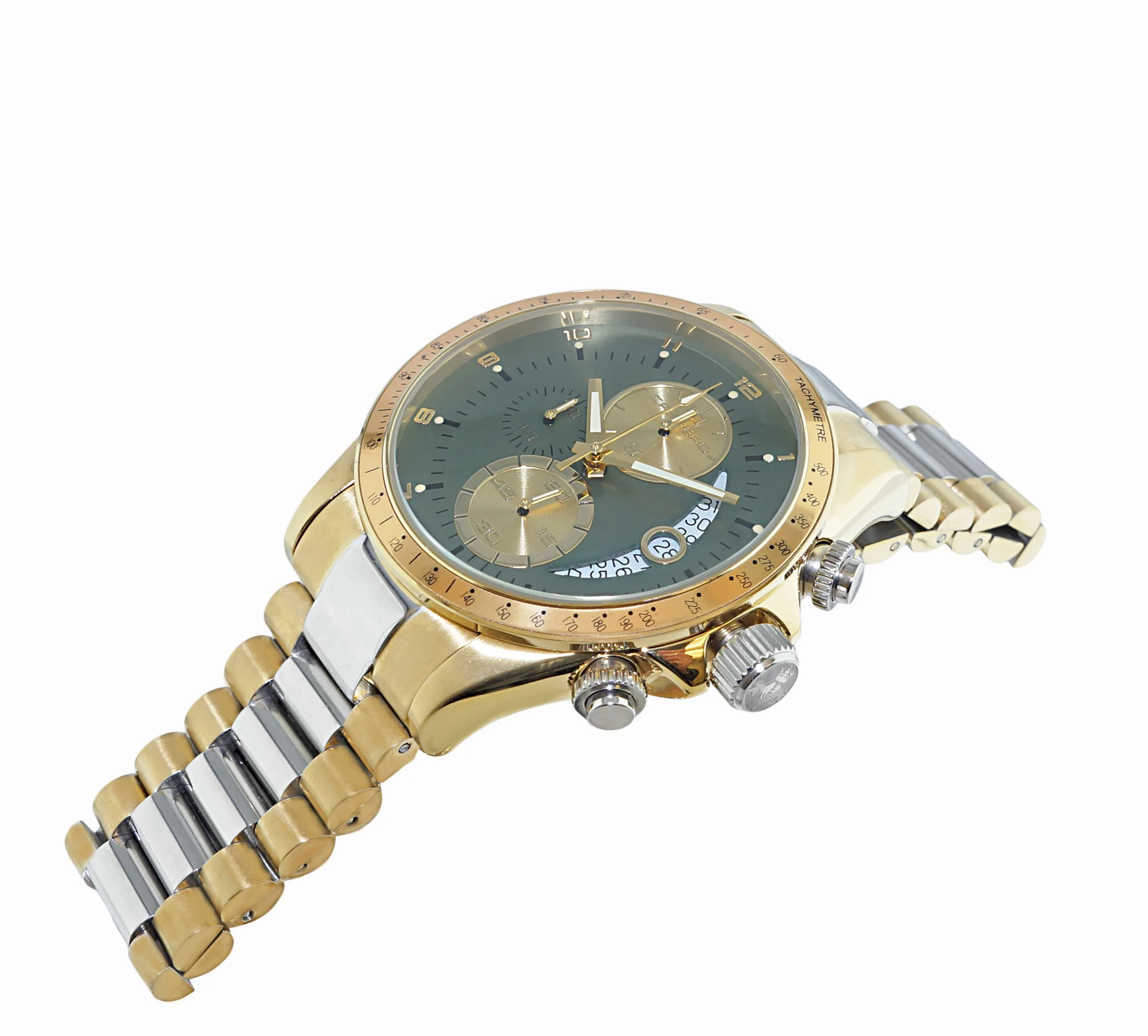 WINNER CIRCLE Teal Green/2-Tone Gold | Green Dial - Image 2