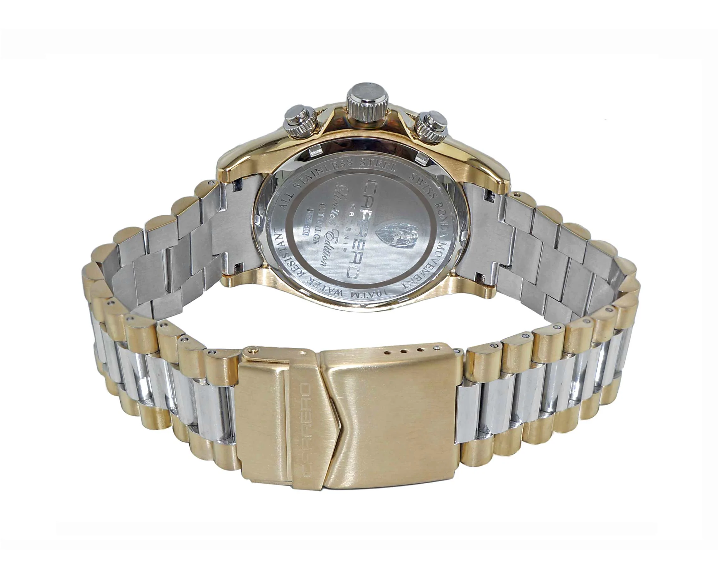 WINNER CIRCLE Teal Green/2-Tone Gold | Green Dial - Image 3