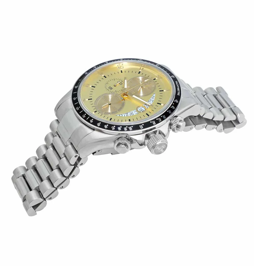 WINNER CIRCLE Yellow-Gold/Black - Silvertone | Yellow Dial - Image 2