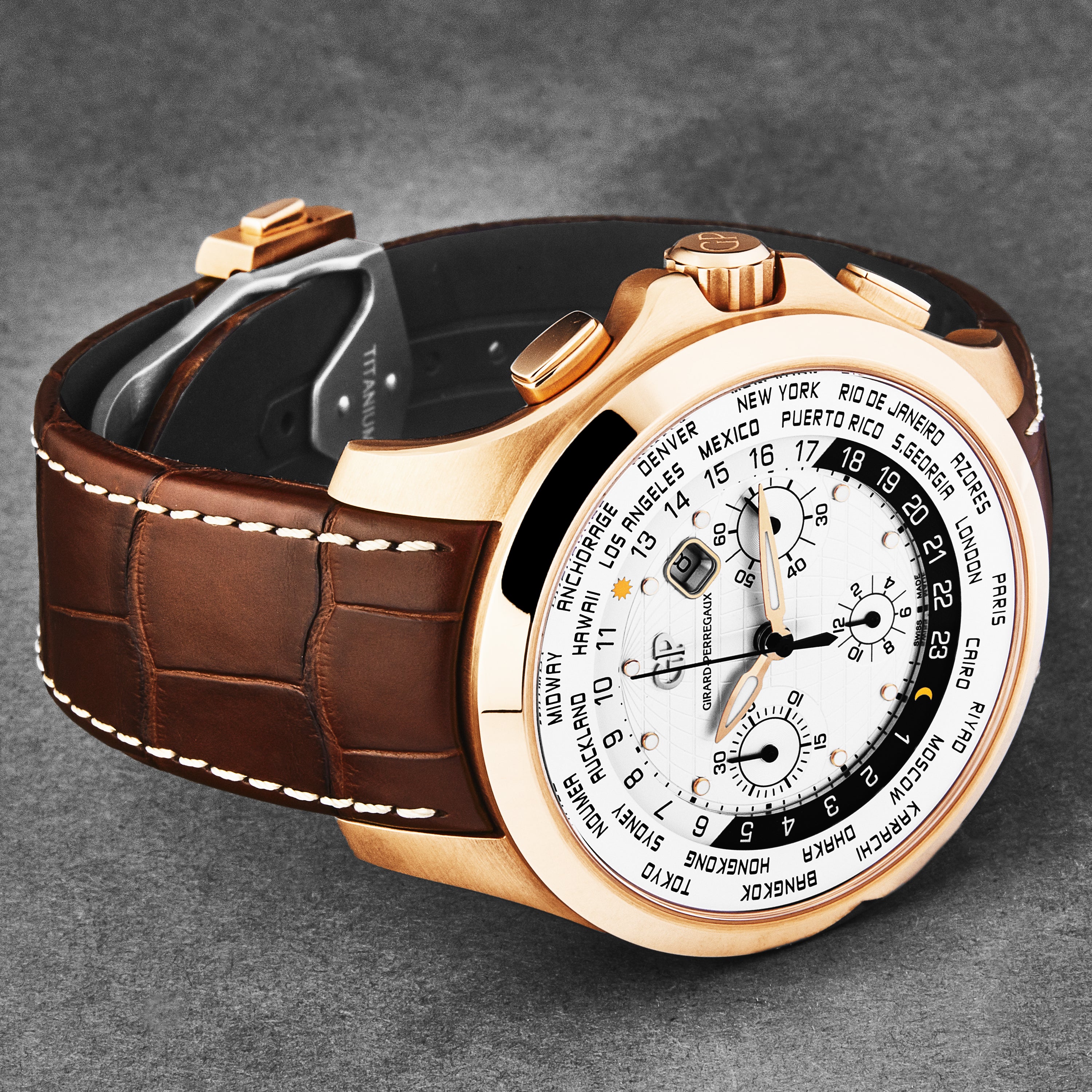 World Timer 4970052134BB6B / silver | Silver Dial - Image 2