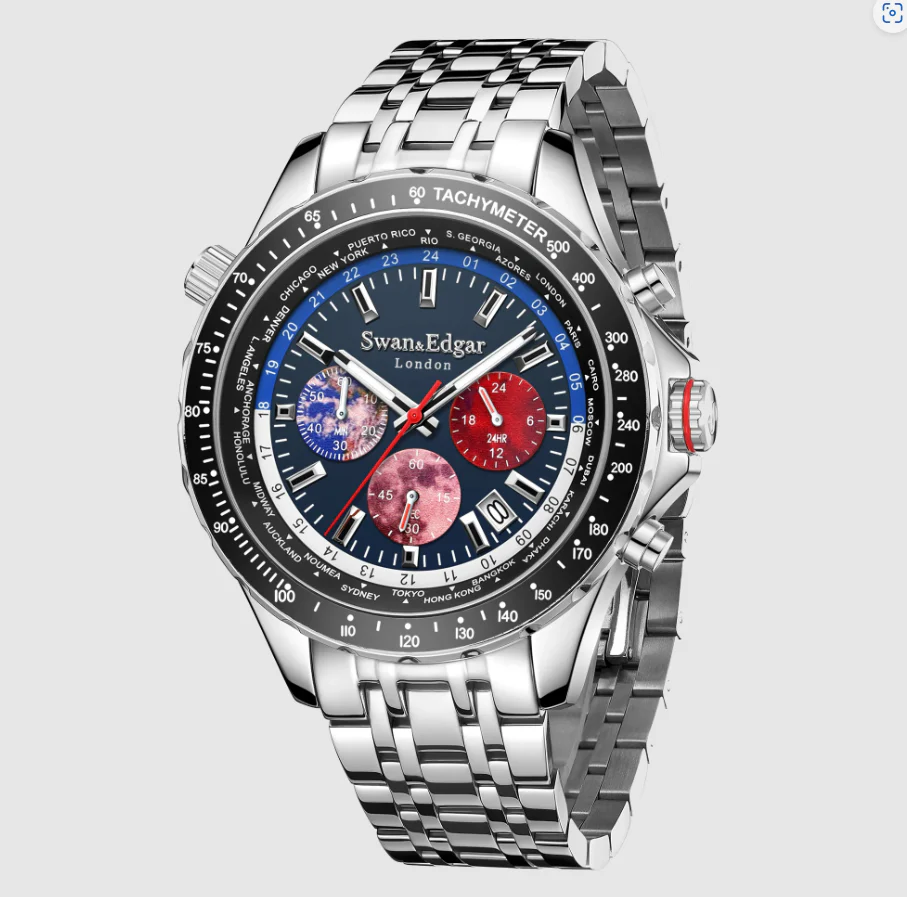 World Timer Blue/Steel | Blue Dial - Image 2