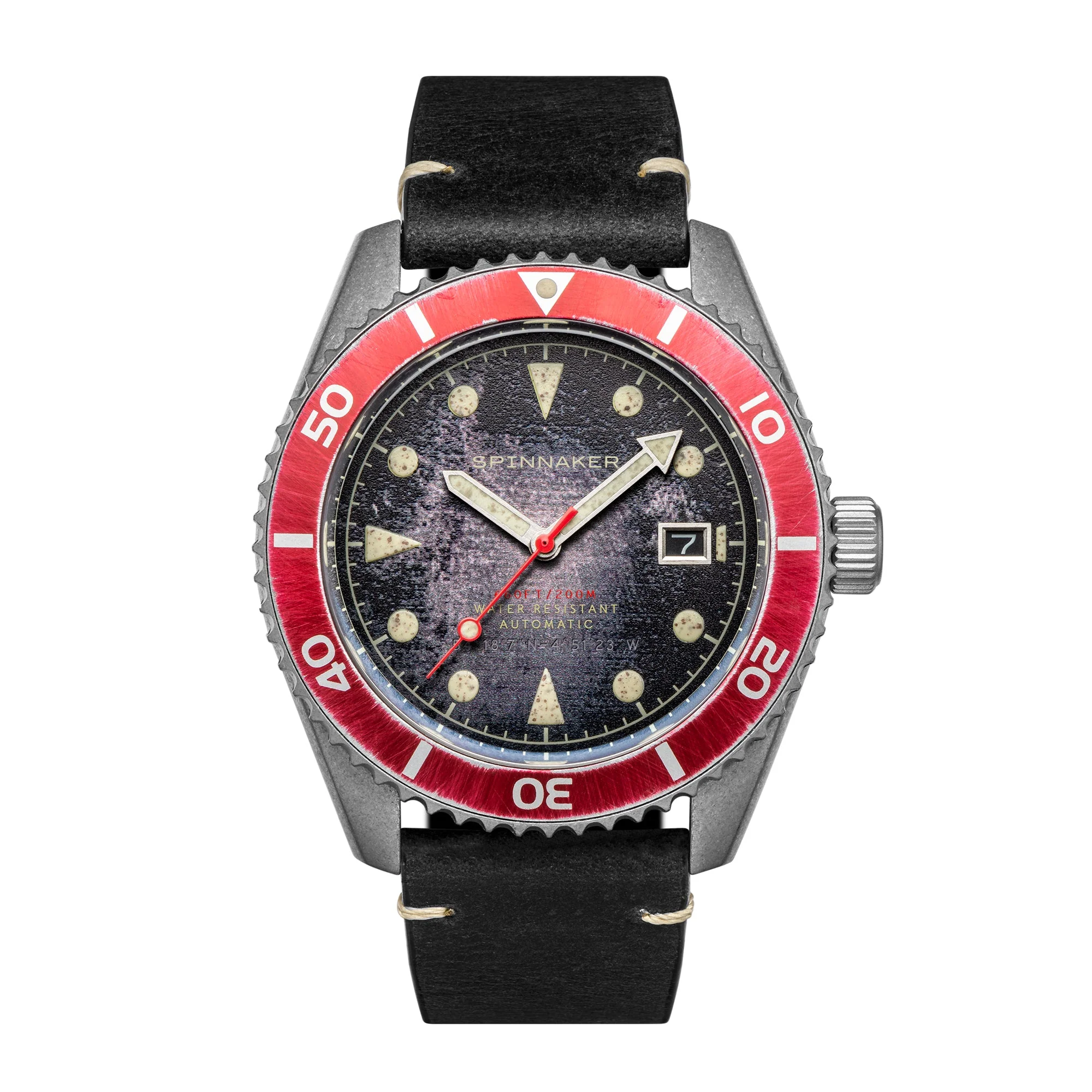 Wreck Red Ring & Gray / Leather | Black Dial - Image 27