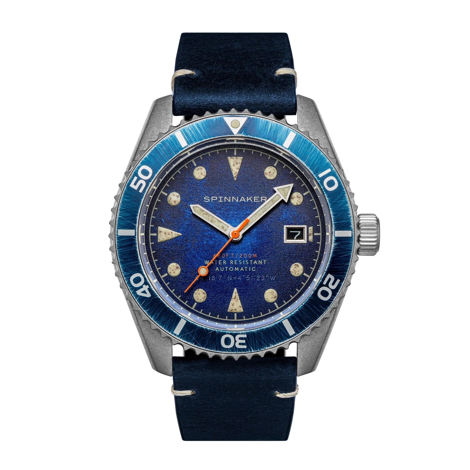 Wreck Blue Dial & Gray / Leather | Blue Dial