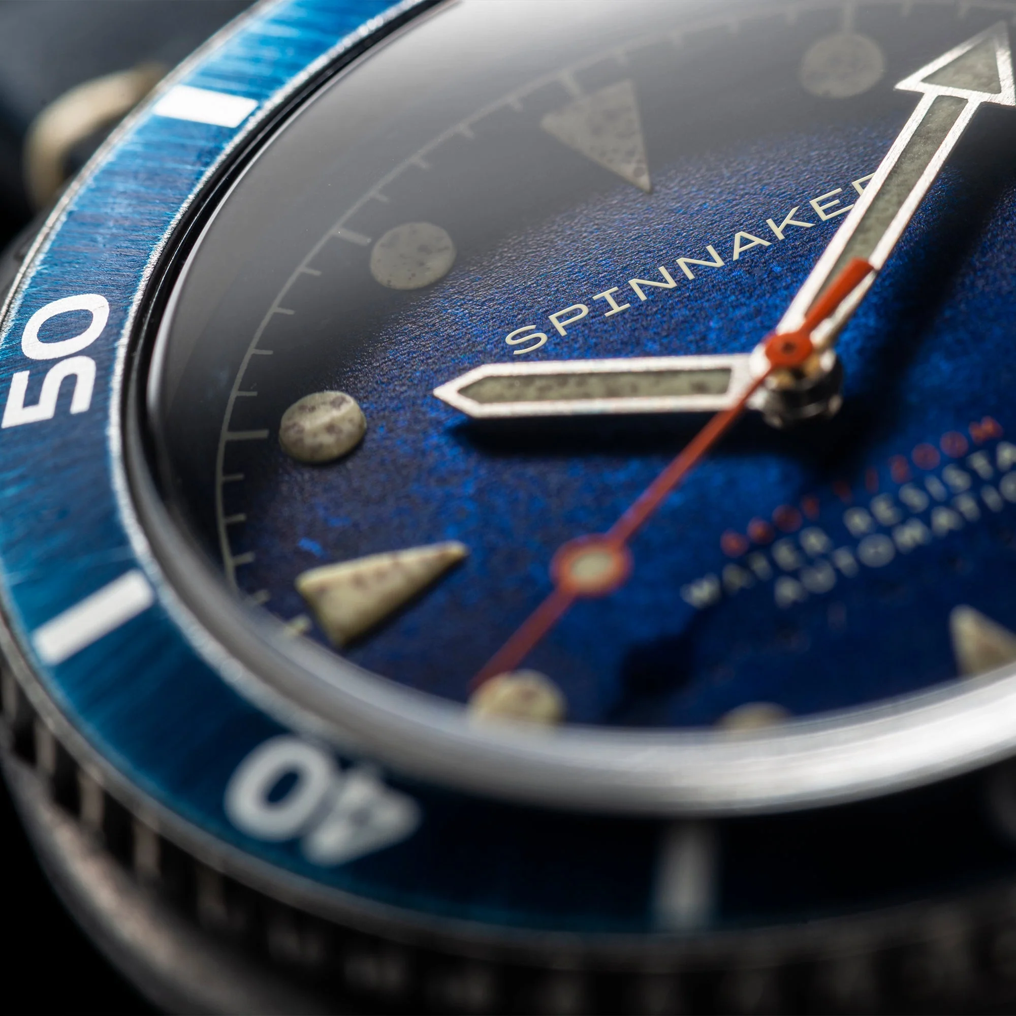 Wreck Blue Dial & Gray / Leather | Blue Dial - Image 3
