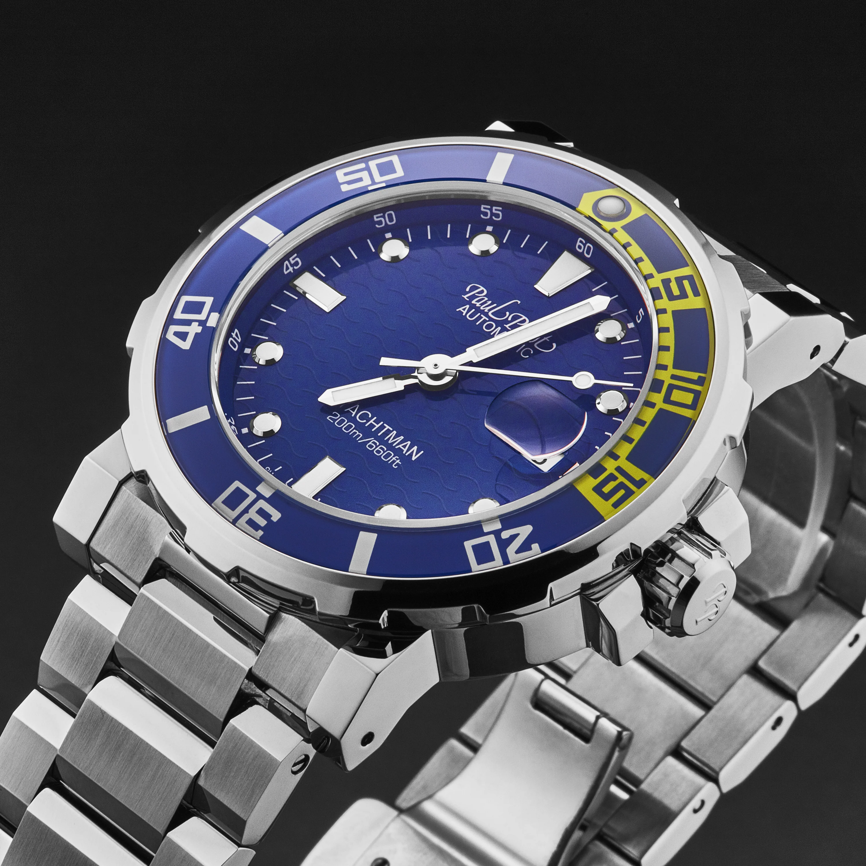 Yachtman III P1151SGB4000261 / Blue | Blue Dial - Image 2