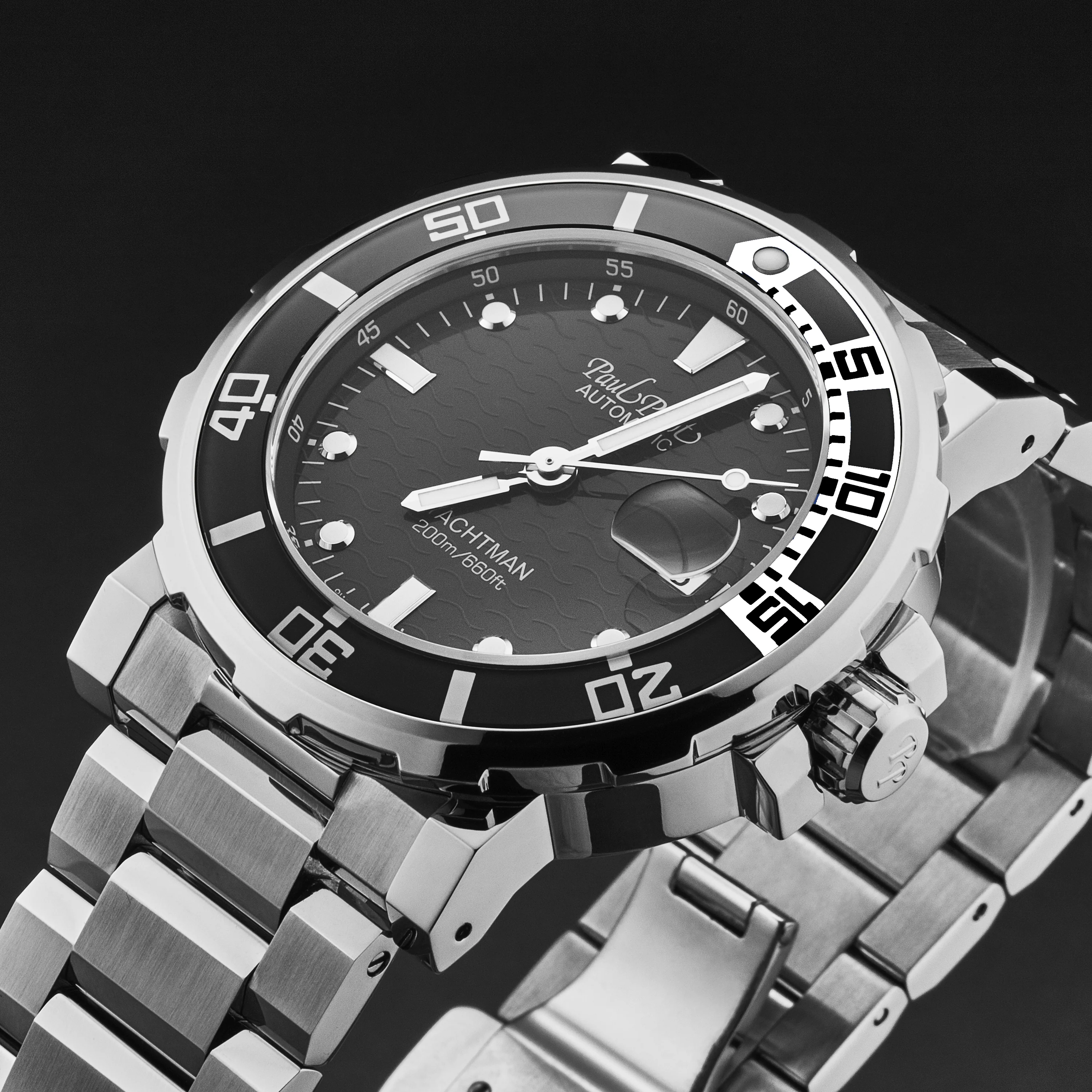 Yachtman III P1151SGB4000361 / Black | Black Dial - Image 2