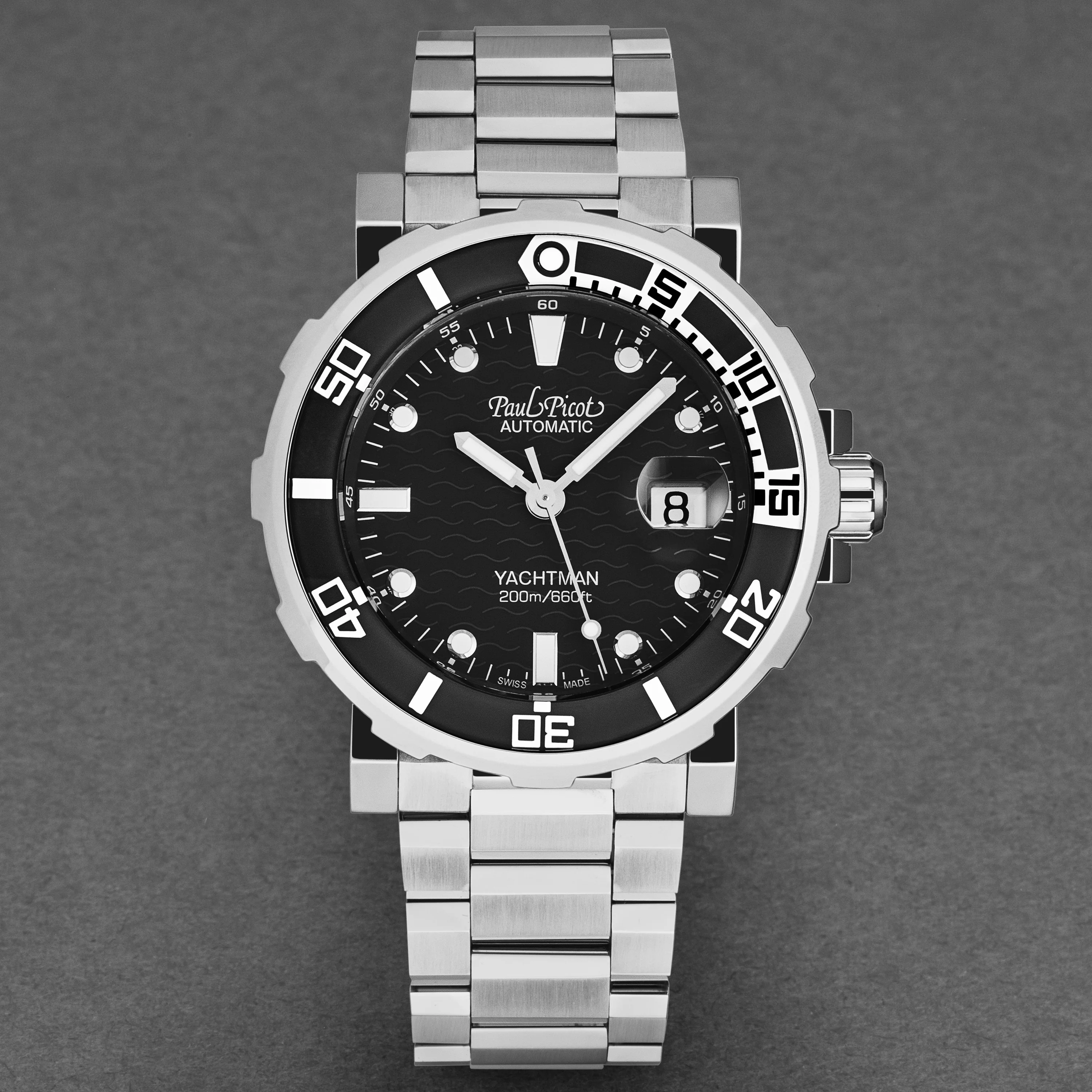 Yachtman III P1151SGB4000361 / Black | Black Dial - Image 4