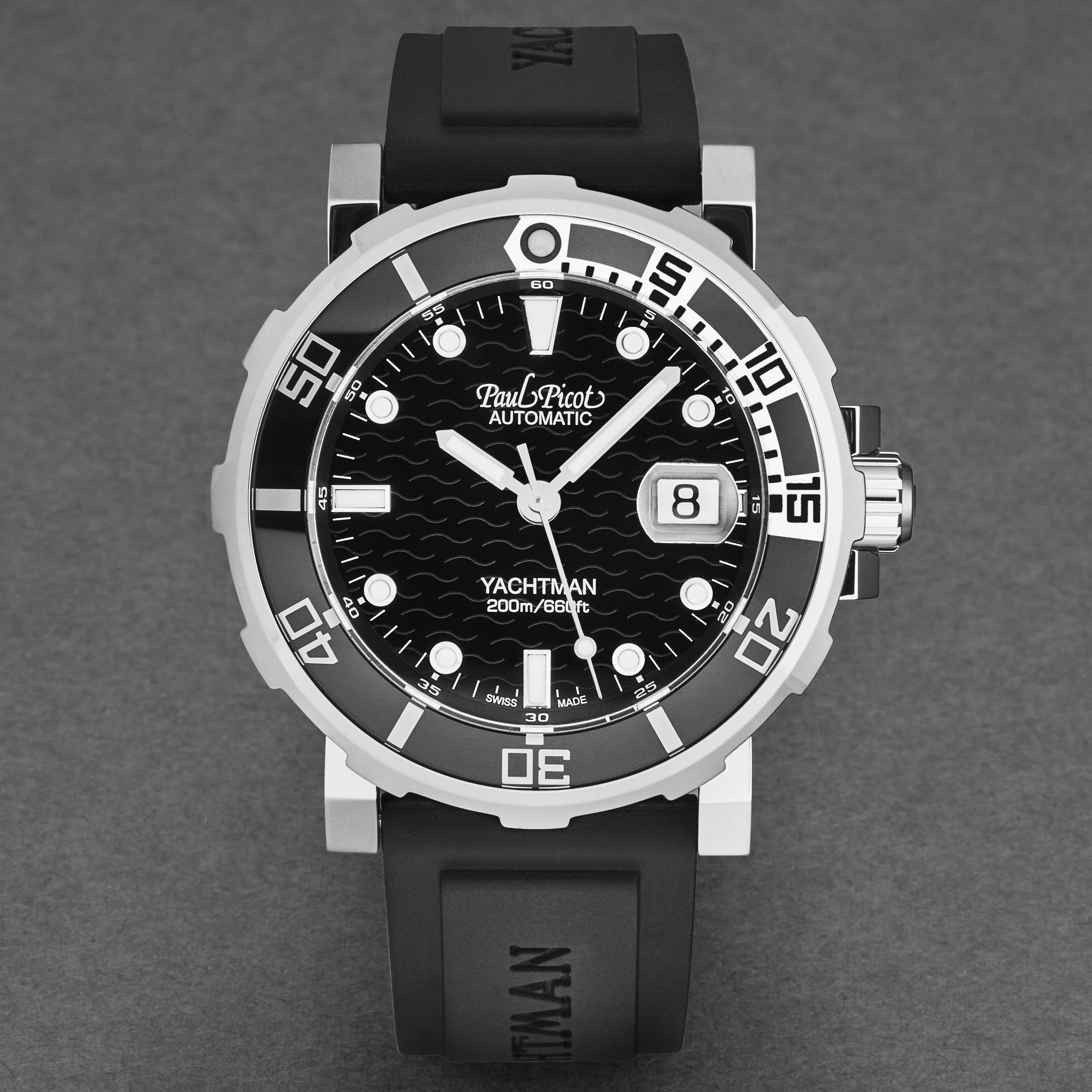 Yachtman III P1151SGN3614CM0 / Black | Black Dial - Image 4