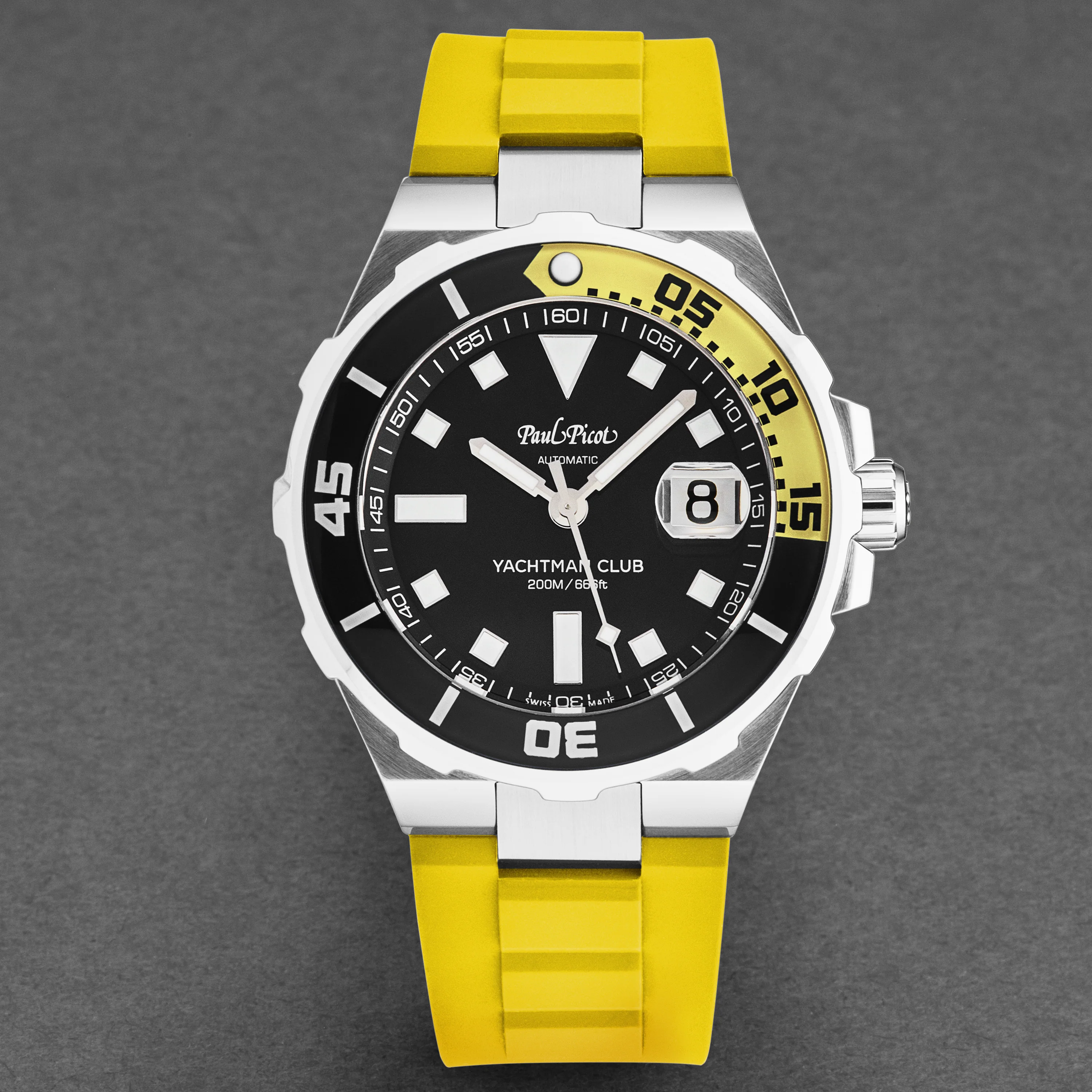 YachtmanClub P1251NJSG3614CM / Black | Black Dial - Image 4