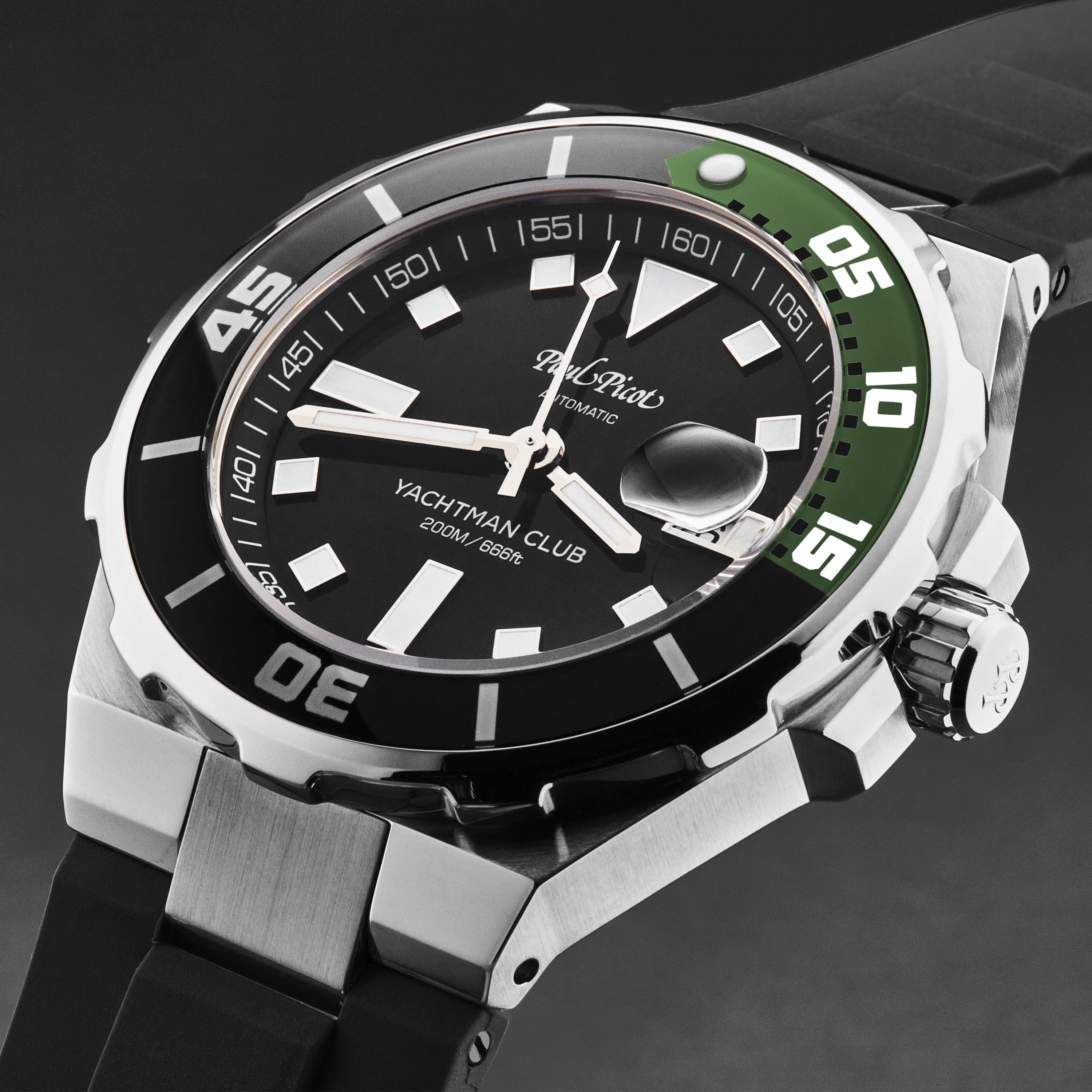 YachtmanClub P1251NVSG3614CM / Black | Black Dial - Image 2