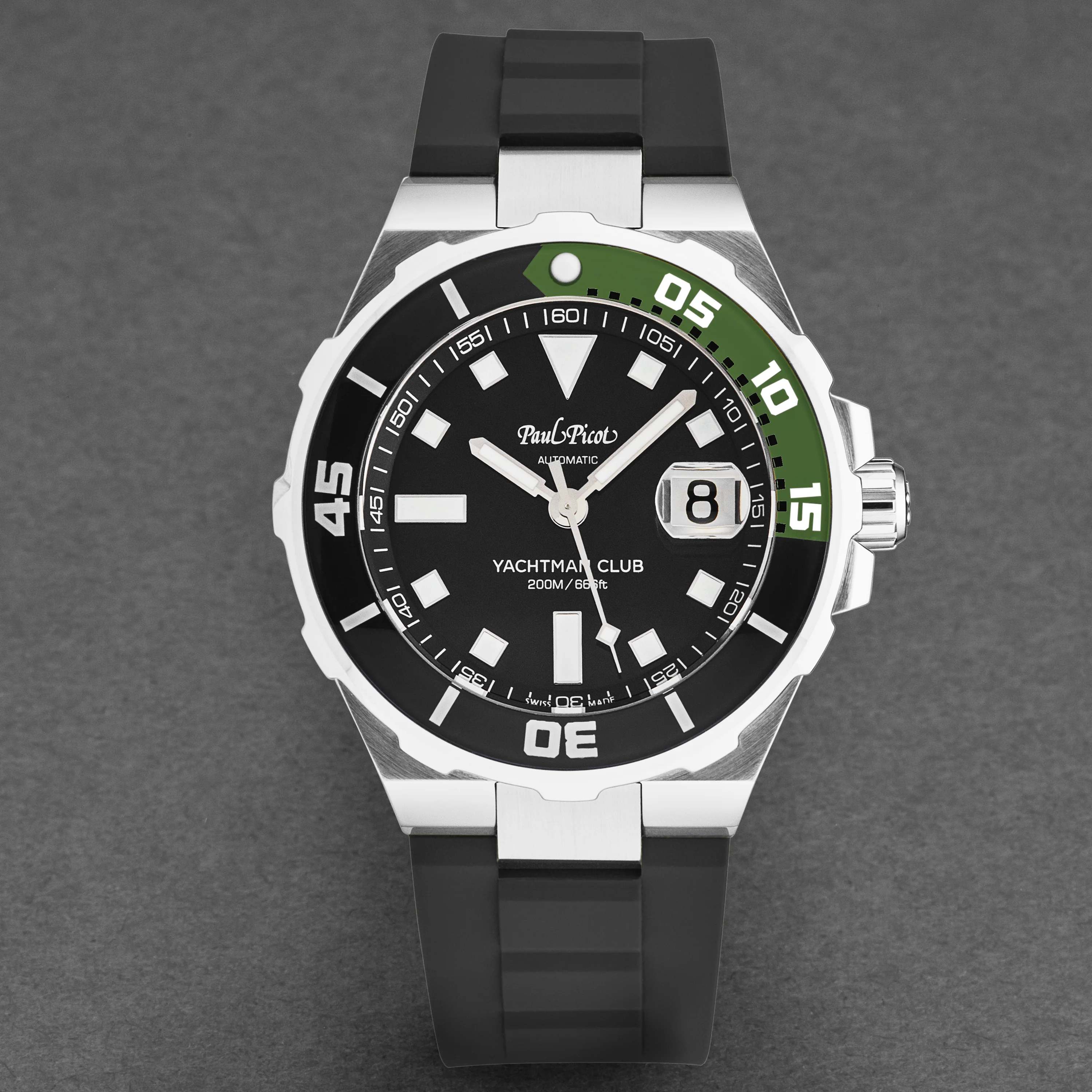 YachtmanClub P1251NVSG3614CM / Black | Black Dial - Image 4