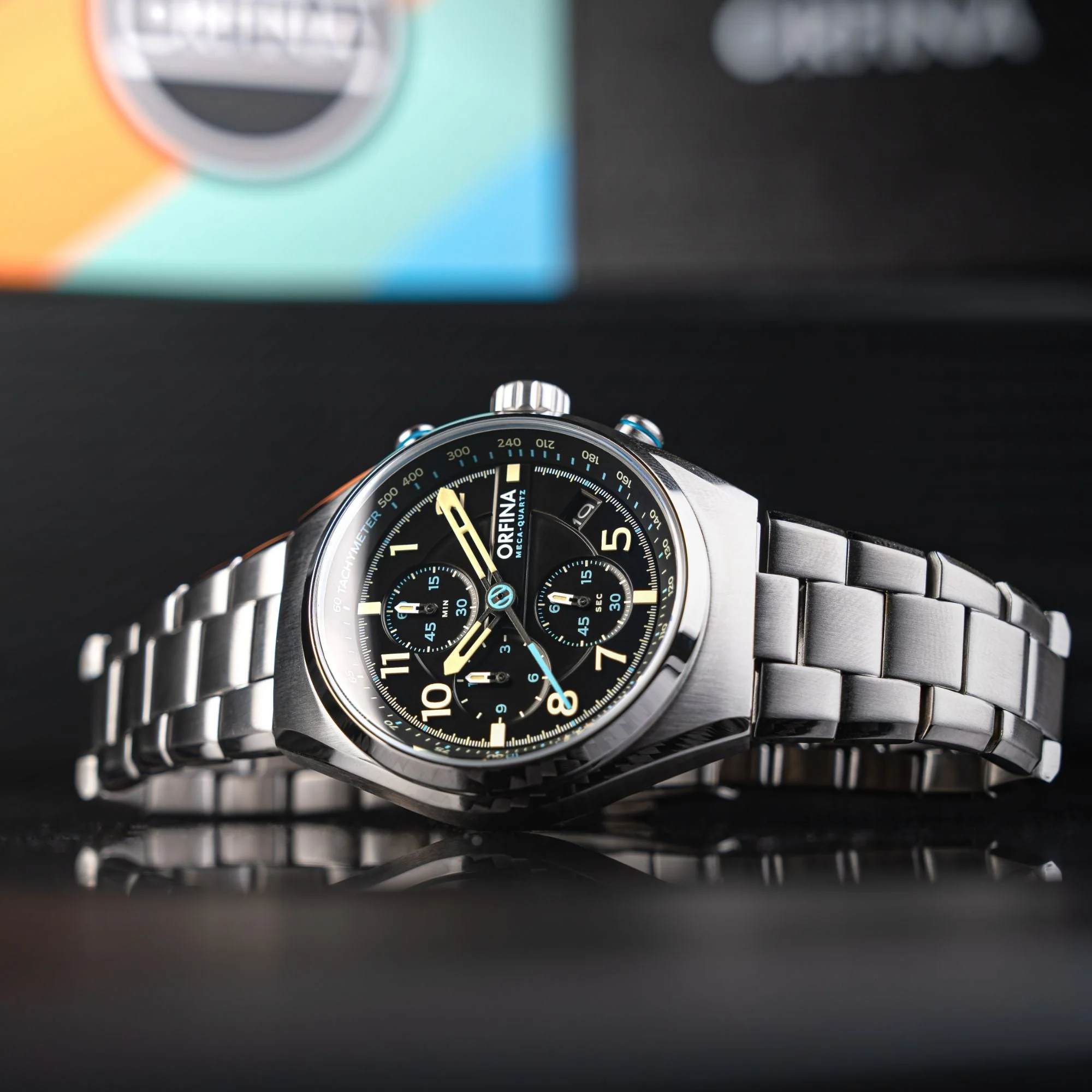 Zero-Two Chronograph Black /Stainless Steel | Black Dial - Image 3
