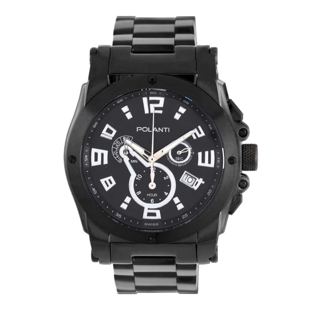 ZONE Black | Black/Silver Dial